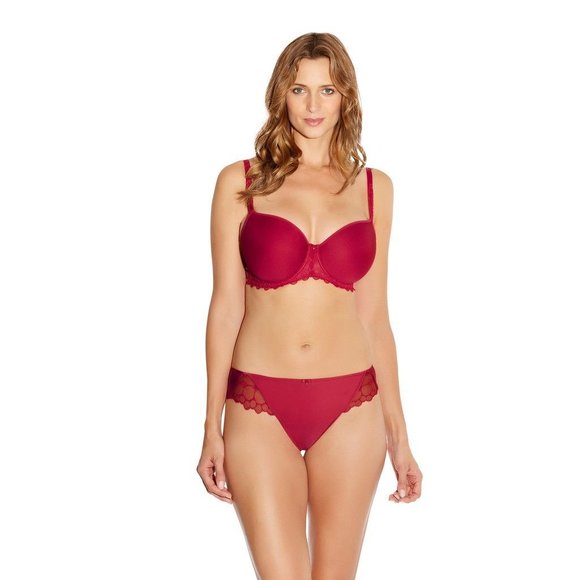 FANTASIE Eclipse Spacer Underwire T-Shirt Bra Red #9002 30D NEW - Picture 3 of 10